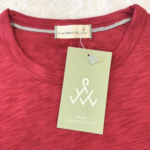 Alternative Hayes Crop Slub Organic Cotton T-Shirt - Picture 9 of 9